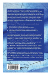Evaluation for Participation and Sustainability  in Planning