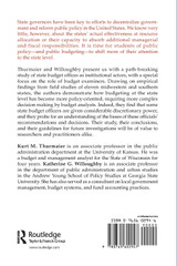 Policy and Politics in State Budgeting