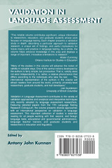 Validation in Language Assessment
