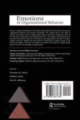 Emotions in Organizational Behavior