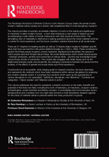 The Routledge Handbook of Material Culture in Early Modern Europe