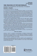 The Process of Psychotherapy