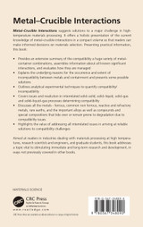 Metal-Crucible Interactions