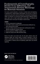Fundamentals of Crystallography, Powder X-ray Diffraction, and Transmission Electron Microscopy for Materials Scientists