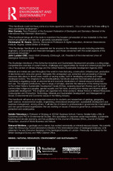 Routledge Handbook of the Extractive Industries and Sustainable Development