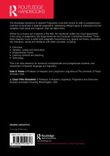 The Routledge Handbook of Spanish Pragmatics The Routledge Handbook of Spanish Pragmatics