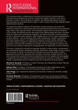 The Routledge Handbook of Urban Resilience The Routledge Handbook of Urban Resilience