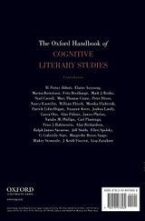 Oxford Handbook of Cognitive Literary Studies Oxford Handbook of Cognitive Literary Studies