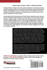 Thinking Orthodox in Modern Russia Thinking Orthodox in Modern Russia