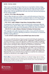 Marx, Lenin, and the Revolutionary Experience Marx, Lenin, and the Revolutionary Experience