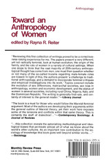 Toward an Anthropology of Women