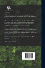 Elements of Water Bacteriology, With Special Reference to Sanitary Water Analysis, [electronic Resource]