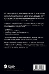 Mine Design, Planning and Sustainable Exploitation in the Digital Age