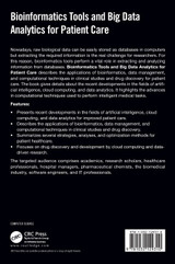 Bioinformatics Tools and Big Data Analytics for Patient Care Bioinformatics Tools and Big Data Analytics for Patient Care