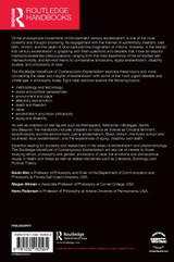 The Routledge Handbook of Contemporary Existentialism