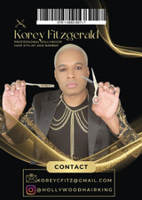 Hollywood Hair King Korey Fitzgerald - Pump it up Magazine - Vol.7 - Issue #9 -