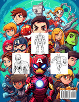 Super Heroes Coloring Book Super Heroes Coloring Book
