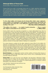 Thomas Reid's An Inquiry into the Human Mind on the Principles of Common Sense Thomas Reid's An Inquiry into the Human Mind on the Principles of Common Sense