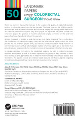 50 Landmark Papers every Colorectal Surgeon Should Know 50 Landmark Papers every Colorectal Surgeon Should Know