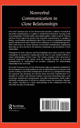 Nonverbal Communication in Close Relationships Nonverbal Communication in Close Relationships