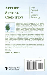 Applied Spatial Cognition