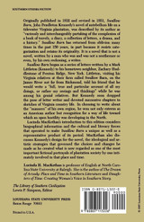 Swallow Barn; Or, a Sojourn in the Old Dominion Swallow Barn; Or, a Sojourn in the Old Dominion