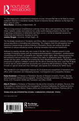 The Routledge Handbook of Translation and Ethics