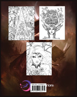 Dark Fantasy Coloring Book Dark Fantasy Coloring Book