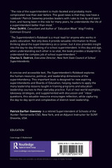 The Superintendent's Rulebook