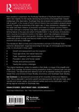 Routledge Handbook of Southeast Asian Economics