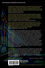 Christianity and Sociological Theory Christianity and Sociological Theory