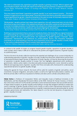 Varieties of Opposition to Gender Equality in Europe Varieties of Opposition to Gender Equality in Europe