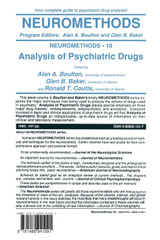 Analysis of Psychiatric Drugs Analysis of Psychiatric Drugs