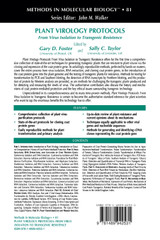 Plant Virology Protocols