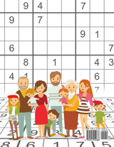 Das Must-Have Puzzle-Buch für Familien | Über 300 Sudoku Medium bis Schwere Puzzles