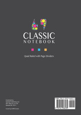 Classic Notebook Quad Ruled with Page Dividers Classic Notebook Quad Ruled with Page Dividers