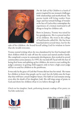 For the Sake of My Children