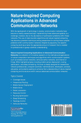 Nature-Inspired Computing Applications in Advanced Communication Networks Nature-Inspired Computing Applications in Advanced Communication Networks
