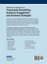 Handbook of Research on Transmedia Storytelling, Audience Engagement, and Business Strategies