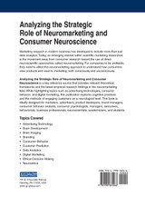 Analyzing the Strategic Role of Neuromarketing and Consumer Neuroscience Analyzing the Strategic Role of Neuromarketing and Consumer Neuroscience