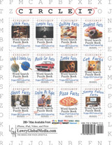 Circle It, Zombie Facts, Word Search, Puzzle Book
