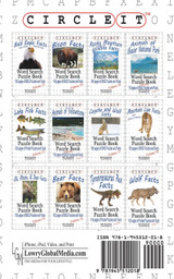 Circle It, Snow Leopard Facts, Word Search, Puzzle Book