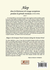 Alep dans la littérature de voyage européenne pendant la période ottomane (1516-1918)