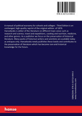 A manual of political economy for schools and colleges