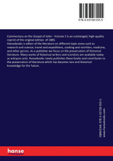 Commentary on the Gospel of John Commentary on the Gospel of John