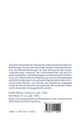 Internationales Recht der Arbeit und Wirtschaft Internationales Recht der Arbeit und Wirtschaft