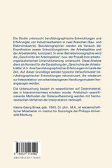 Die Erfahrung der Arbeit Die Erfahrung der Arbeit