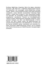 Bedürfnisse im Wandel Bedürfnisse im Wandel