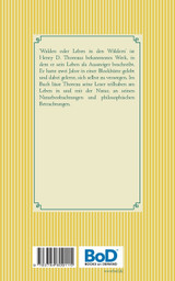 Walden oder Leben in den Wäldern