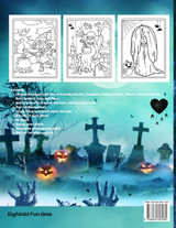 Halloween Coloring Book For Girls Halloween Coloring Book For Girls